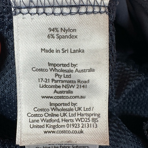 Eddie Bauer Hiking Outdoor Fishing Travel Cropped Pants Womens Size 12 Navy Blue - Picture 5 of 10